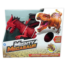 Dragon-I Mighty Megasaur Walking Dragon Toy with Lights and Sound - Red
