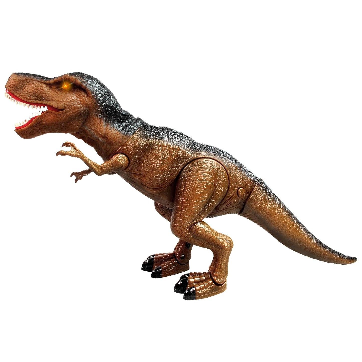 Dragon-I Mighty Megasaur Walking T-Rex Toy - Brown