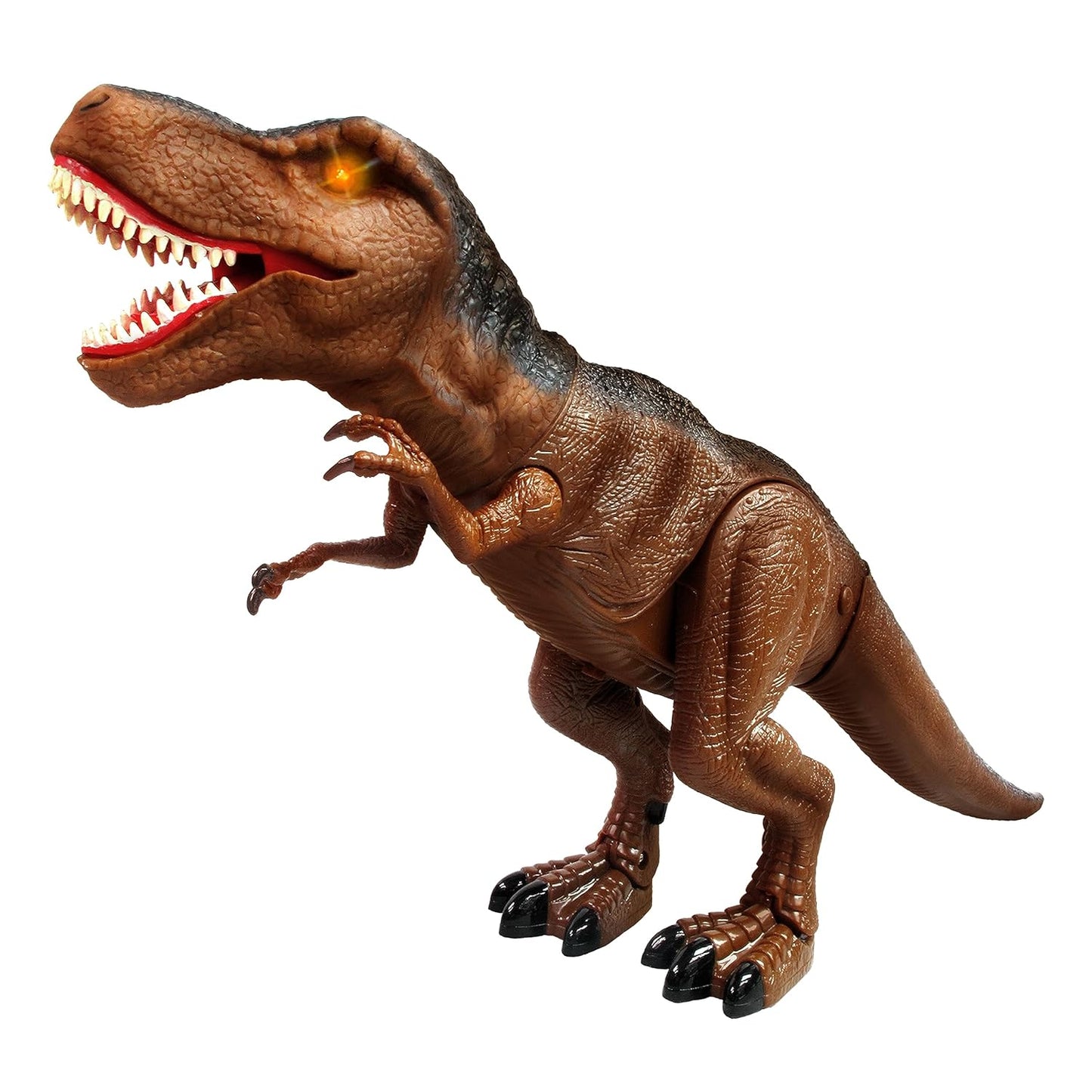 Dragon-I Mighty Megasaur Walking T-Rex Toy - Brown