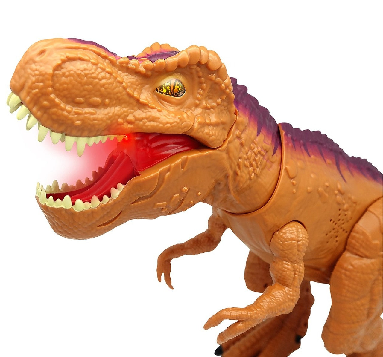 Dragon-I Twist and Bend Roaring T-Rex Dinosaur Toy - Orange