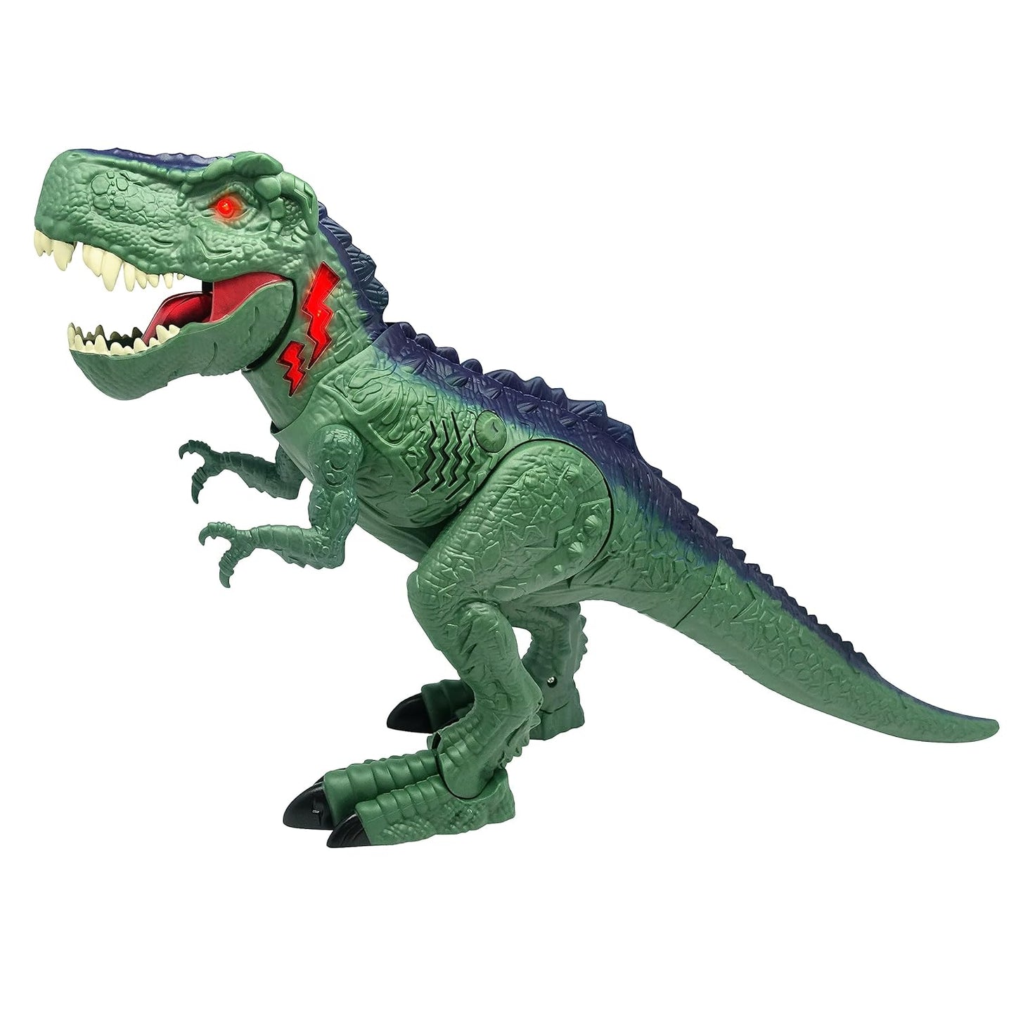 Dragon-I Mighty Megasaur Chomping Walking T-Rex Toy - Green
