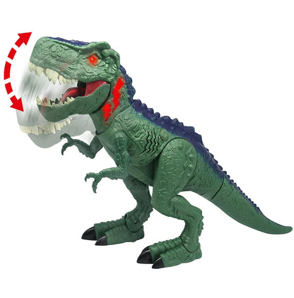 Dragon-I Mighty Megasaur Chomping Walking T-Rex Toy - Green