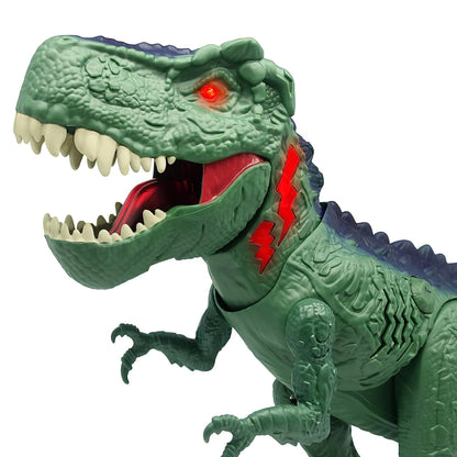 Dragon-I Mighty Megasaur Chomping Walking T-Rex Toy - Green