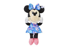Disney Minnie Mouse Plush Soft Toy - Blue Floral, 25 cm