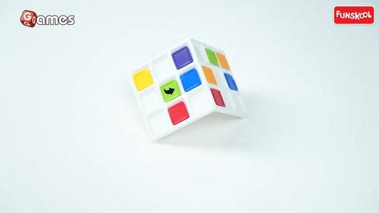 Funskool Cube Conquer, Strategic & Mind Challenging Cube Game for Kids and Adults, Learning & Development Toy for 2-6 Players, Ages 7+, Easy to Learn, Multicolour, Game Nights, Gift Set for Kids