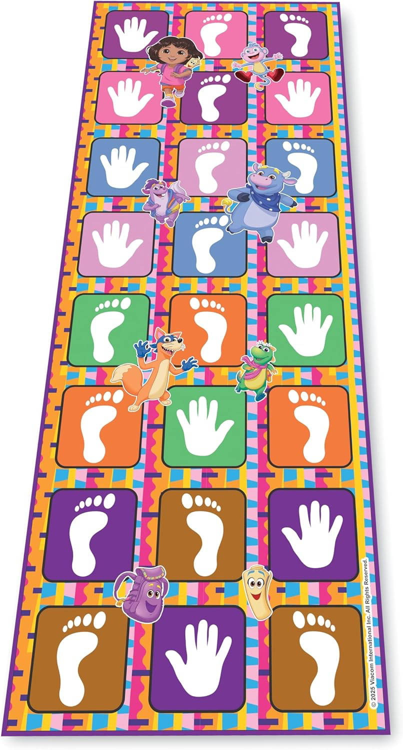 Ratna's Nickelodeon Dora Jumbo Hopscotch Playmat