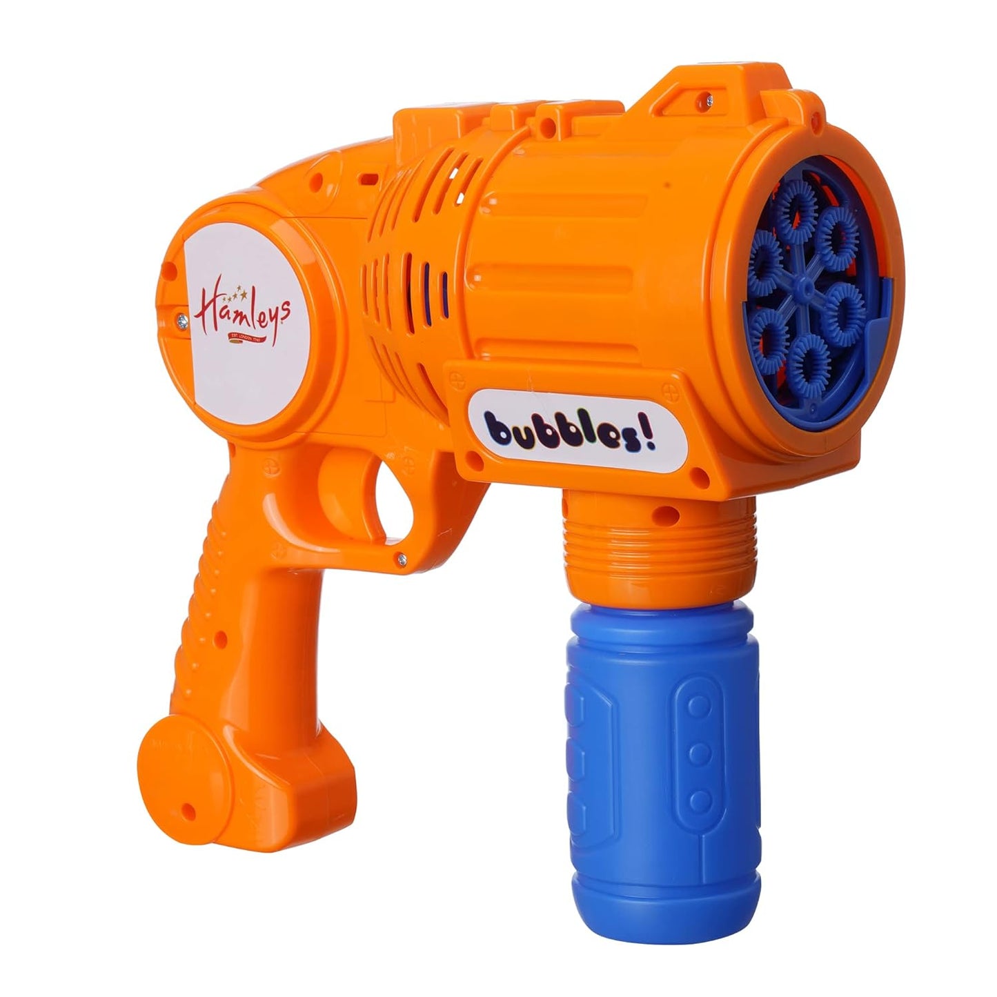 Rowan Bubble Blaster with Solution Bottle, Orange, 3Y+
