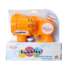 Rowan Bubble Blaster with Solution Bottle, Orange, 3Y+