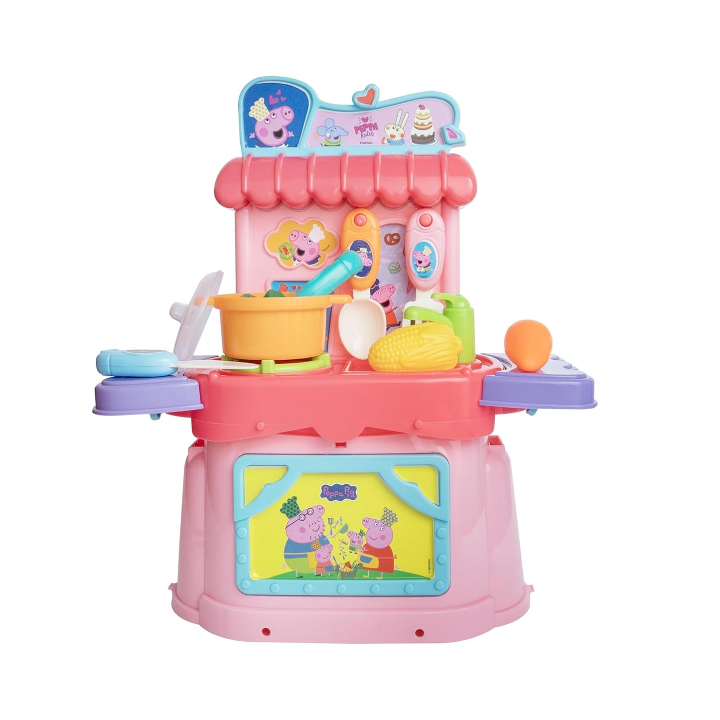 Peppa Pig Kitchen Playset with 22 Accessories