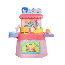 GENIE'S TOY BUS Peppa Pig Kitchen Playset – Interactive Pretend Play Girls Toy with Accessories | Official Peppa Pig Licensed Toy for Kids (Ages 3+)