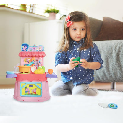Peppa Pig Kitchen Playset with 22 Accessories