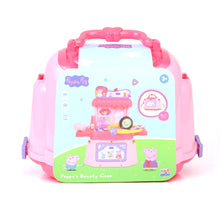 GENIE'S TOY BUS Peppa Pig Beauty Playset – Pretend Makeup & Hair Styling Toy with Mirror, Comb, Hair Clip, Dryer & Styling Tools Like Perfume & Lipstick I Official Licensed Peppa Pig Gift for Girls