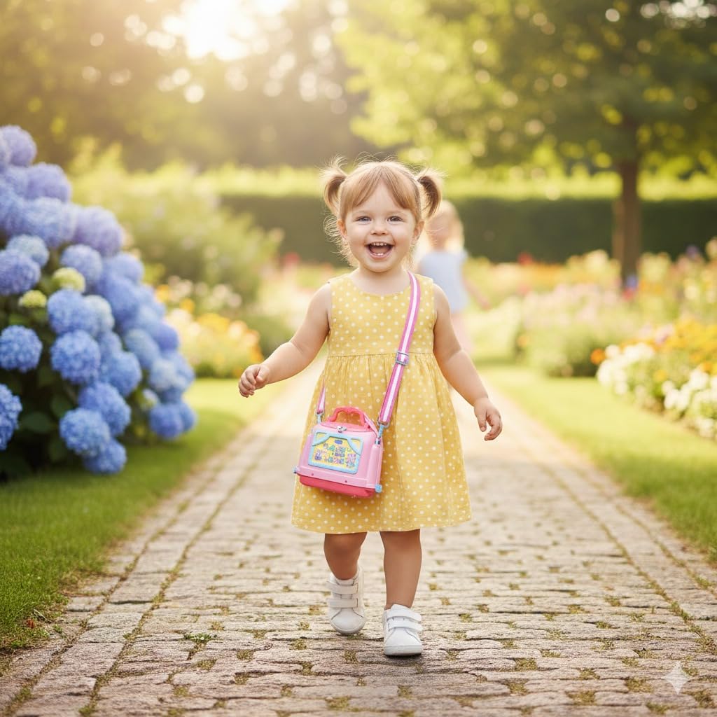 GENIE'S TOY BUS Peppa Pig Doctor Play Toyset| Official Licensed Medical Kit with Stethoscope, Thermometer & Accessories | Pretend Play Toy for Girls & Boys | Ages (3+)