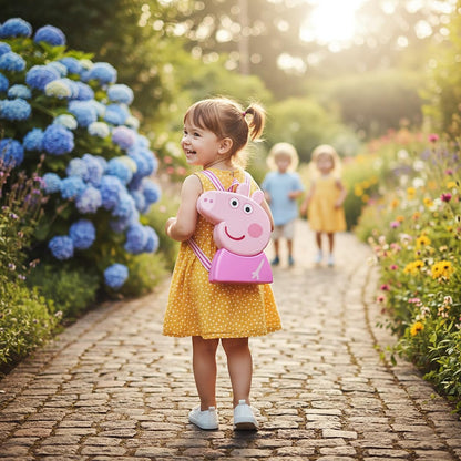 GENIE'S TOY BUS Peppa Pig Beauty Salon Playset – Official Licensed Pretend Play Makeup & Hair Styling Toy with Mirror, Comb & 20+ Accessories for Kids