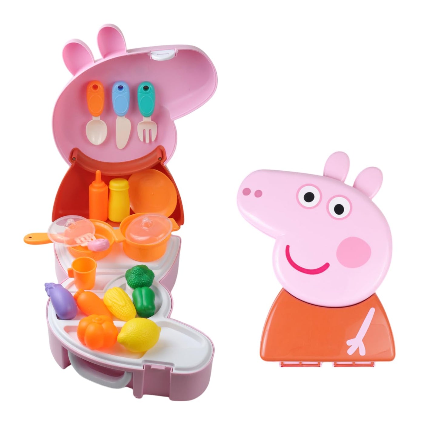 Peppa Pig Kitchen Playset with 20+ Accessories
