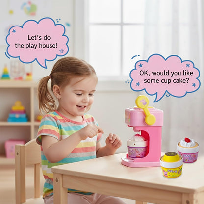 GENIE'S TOY BUS - Peppa Pig Cup Cake Playset with Accessories | Fun Pretend Play for Boys & Girls | Includes Peppa Dessert & Accessories | Ages (3+)