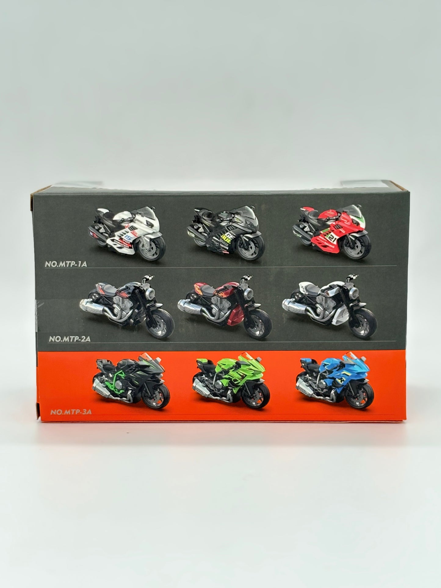 HTS Die-Cast Racing Motorcycle Toy with Light, Music and Smoke Fog
