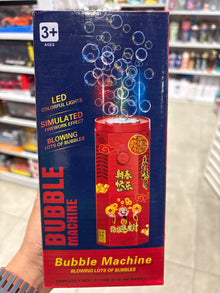 LED Bubble Machine with Firework Effect