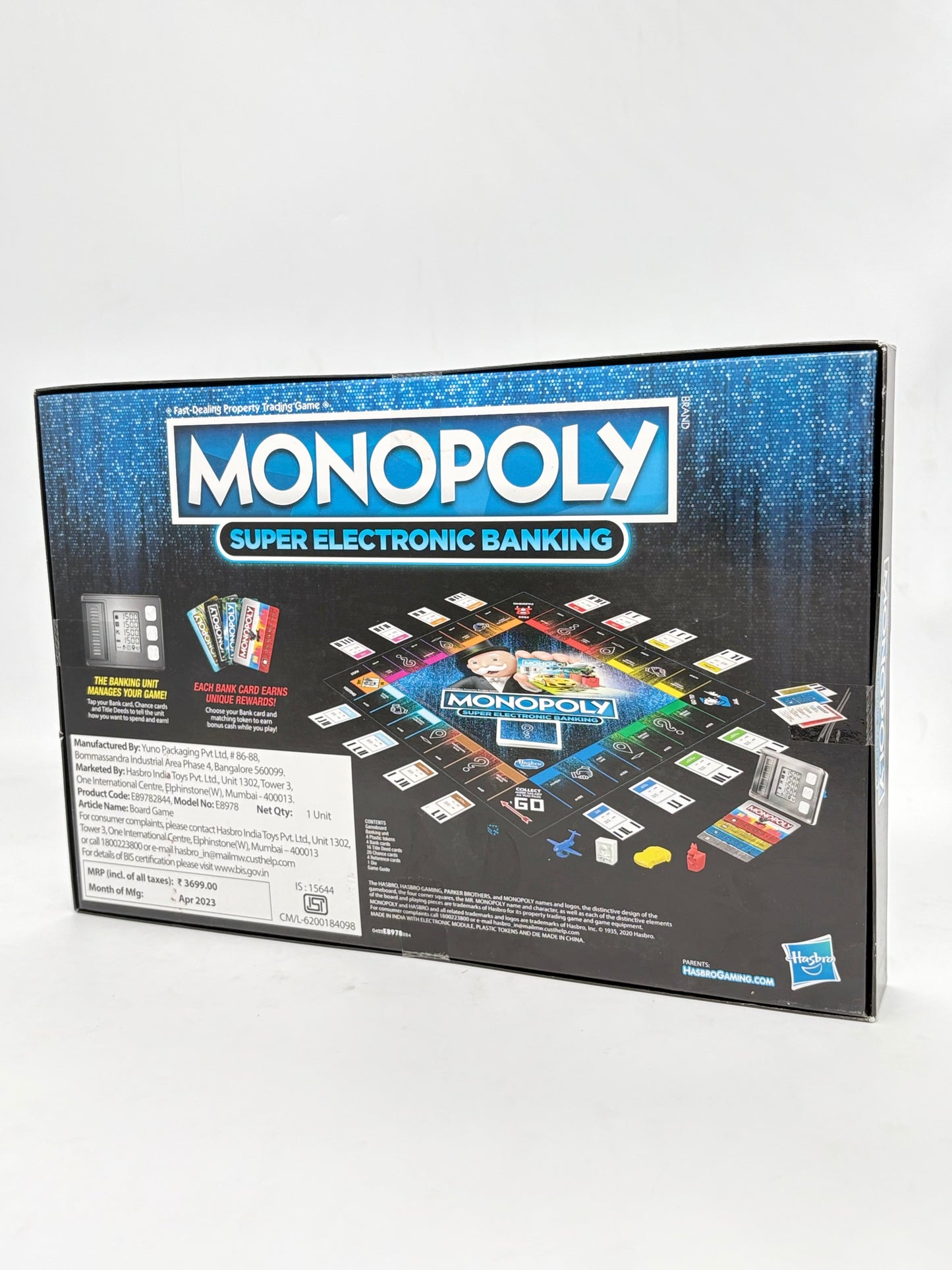 Monopoly Super Electronic Banking Rewards Board Game for Kids 8Y+