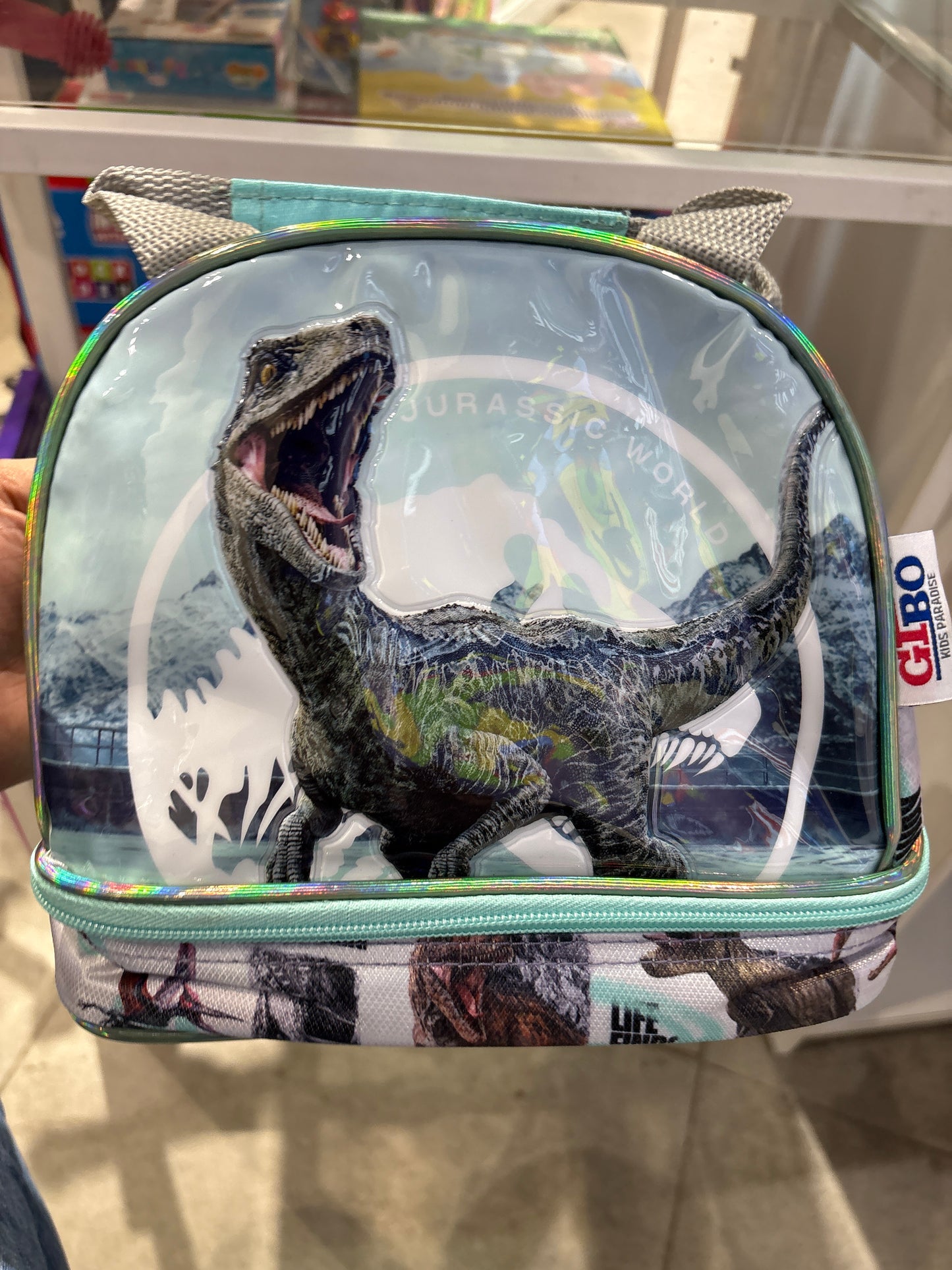 GBT 6184 DINO LUNCH BAG