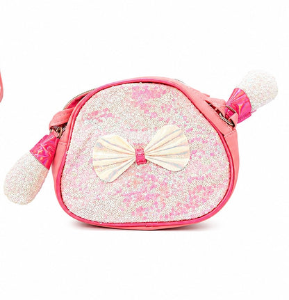 Sequin Bunny Ear Bow Handbag for Girls