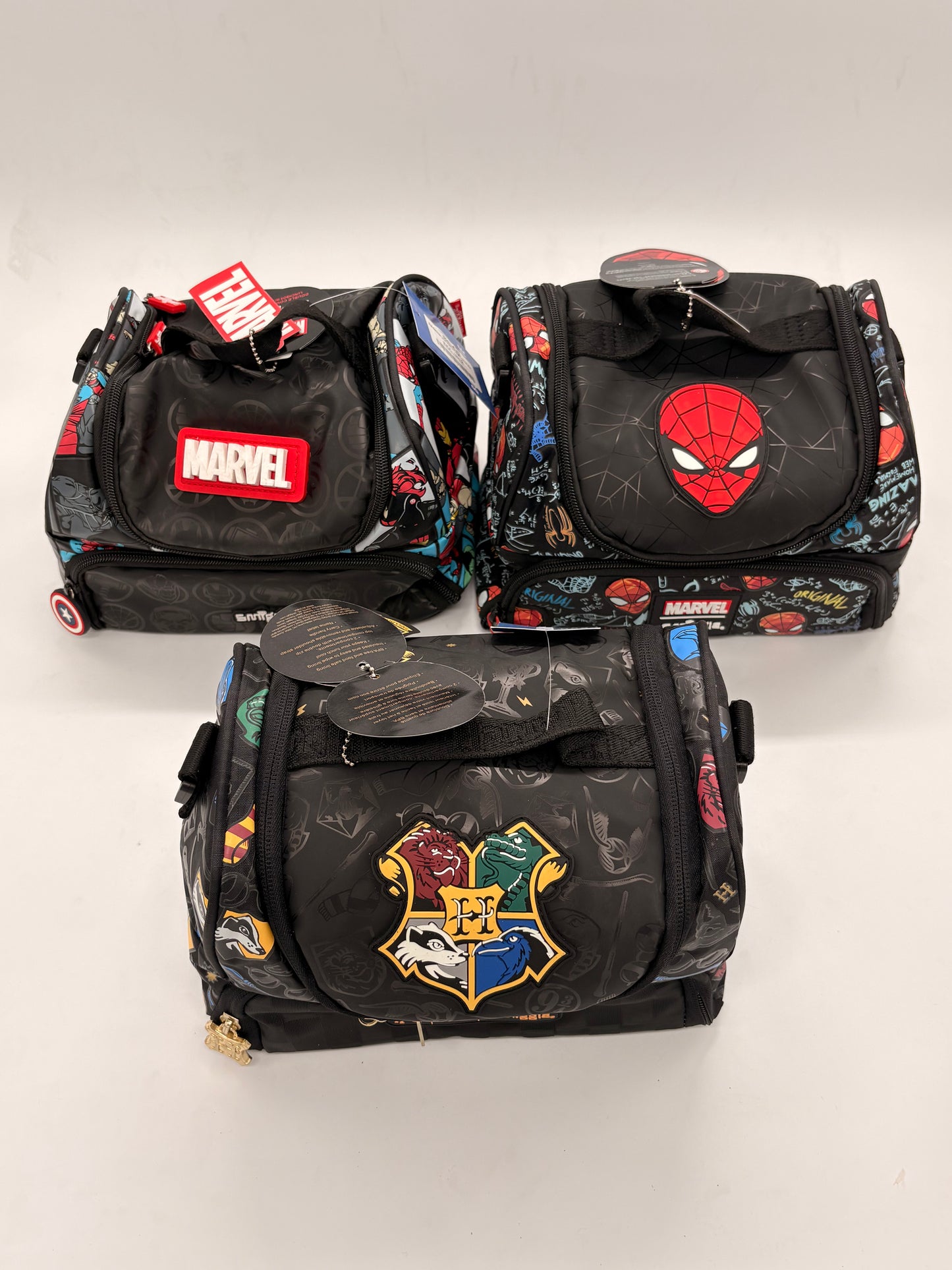 Spiderman, Harry Potter & Marvel Lunch Bag EC