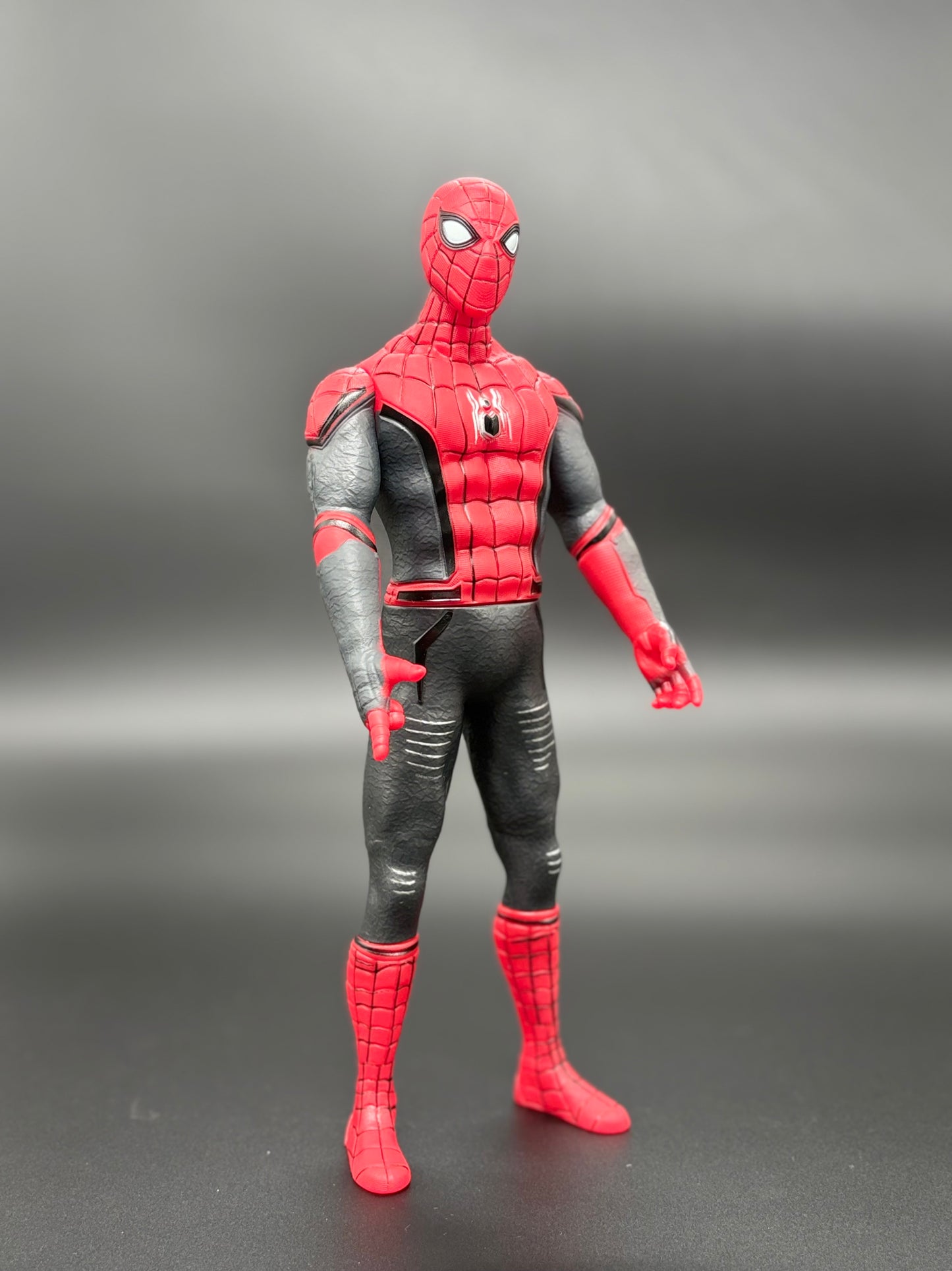 Spider-Man No Way Home 12 Inch Action Figure in Red and Black Suit