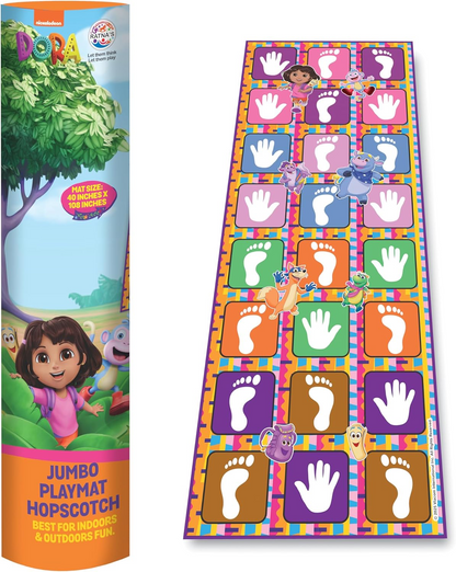 Ratna's Nickelodeon Dora Jumbo Hopscotch Playmat