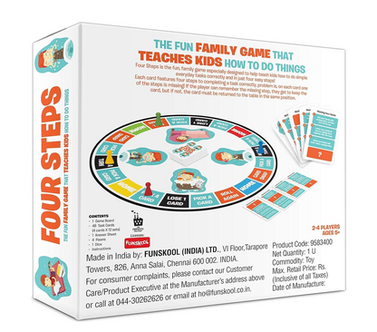 Funskool Four Steps Educational Board Game for Children