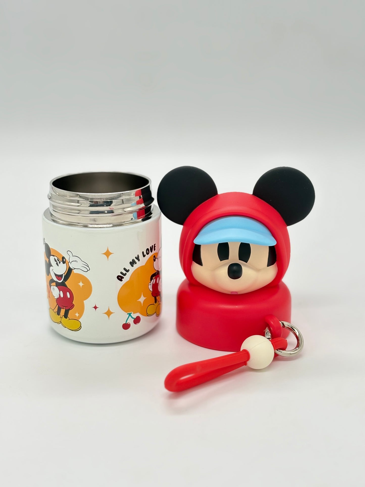 Mickey Mouse 3D Character Food Jar 200ml