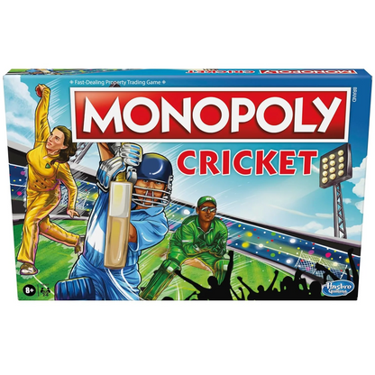 Monopoly Cricket Board Game 2 to 6 Players For Families, 8Y+