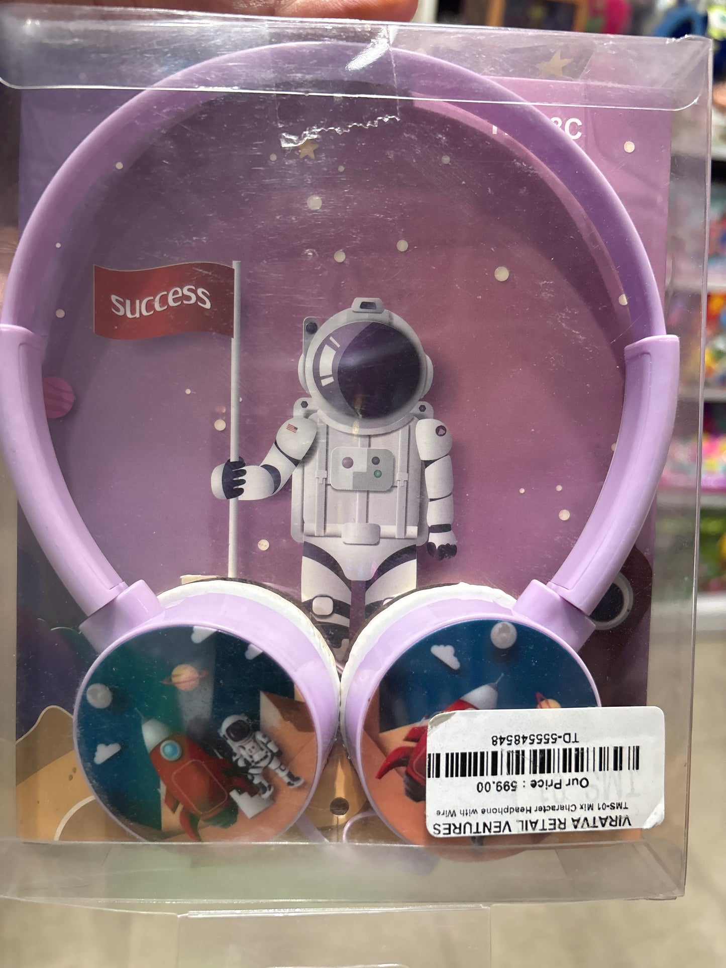Mix Character Wired Stereo Headphones