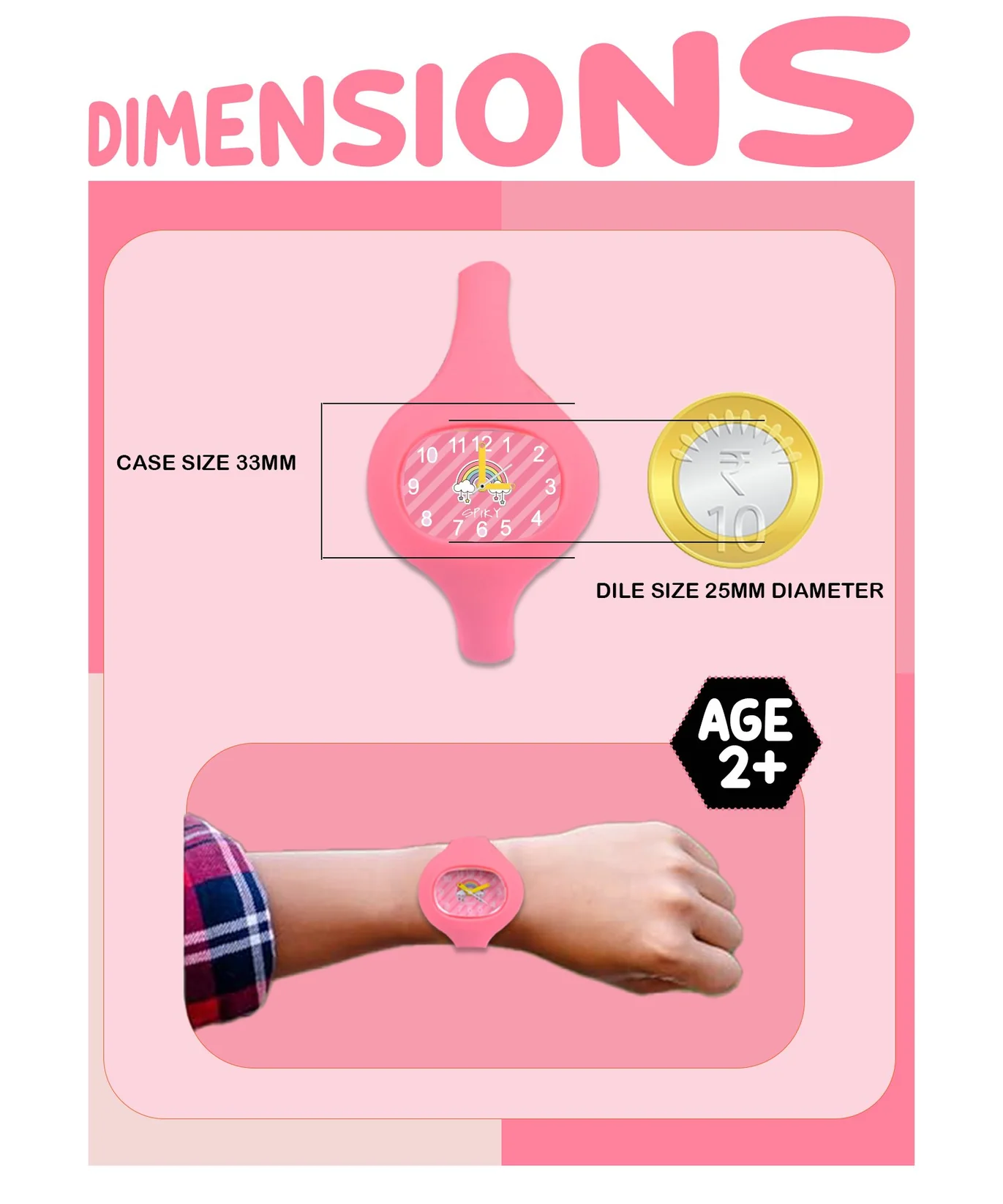 Spiky Alien Kids Watch