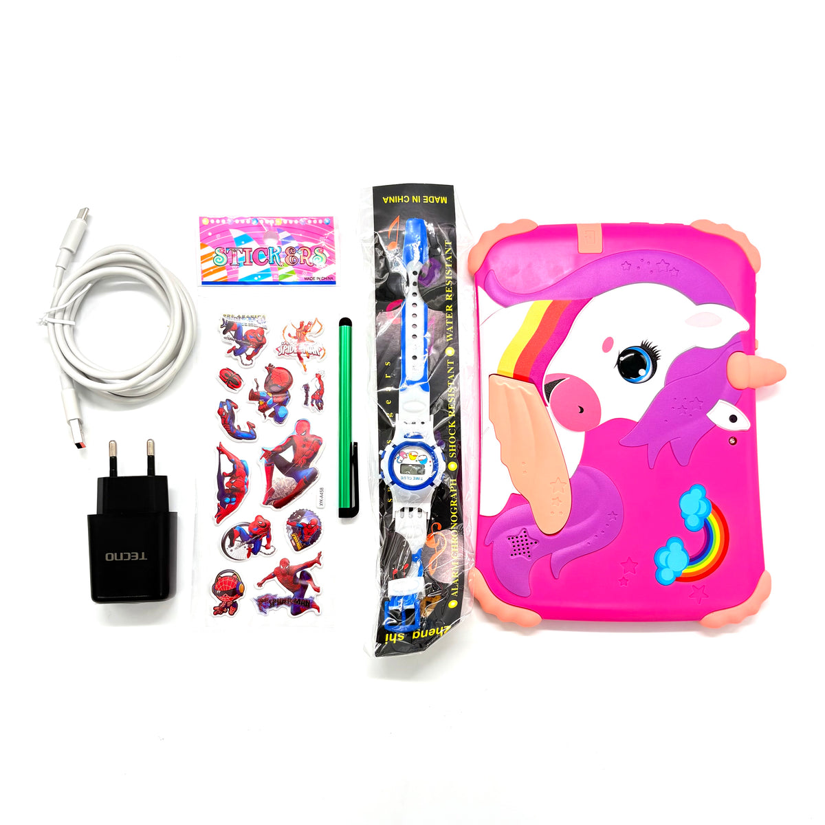 K36 Pro Kids Learn & Play Digital Tablet 7" IPS – Unicorn Edition