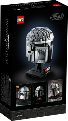 LEGO Star Wars Mandalorian Helmet 75328 - 584 Piece Collectible Set