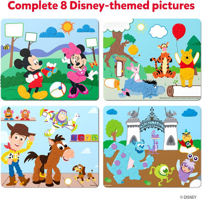 Skillmatics Dot It! Disney Edition, a mess-free sticker art activity kit