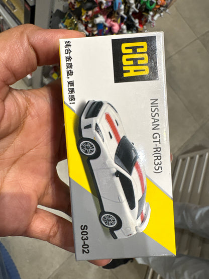 CCA  Nissan GTR35 Acrylic Die Cast Car 164