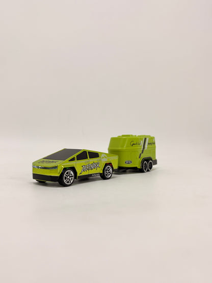 Trasped Min Desktop Tesla Cyber Truck 1:64 Remote Control Car