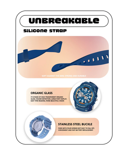 Spiky Spkeva6 Analog & Digital Sporty Watch