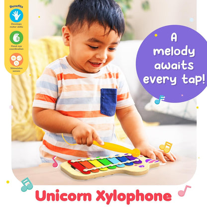 Funskool Giggles Unicorn Xylophone Musical Toy