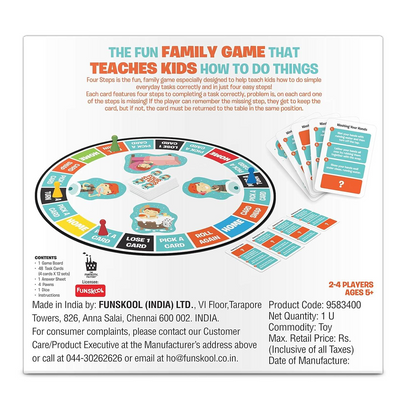 Funskool Four Steps Educational Board Game for Children