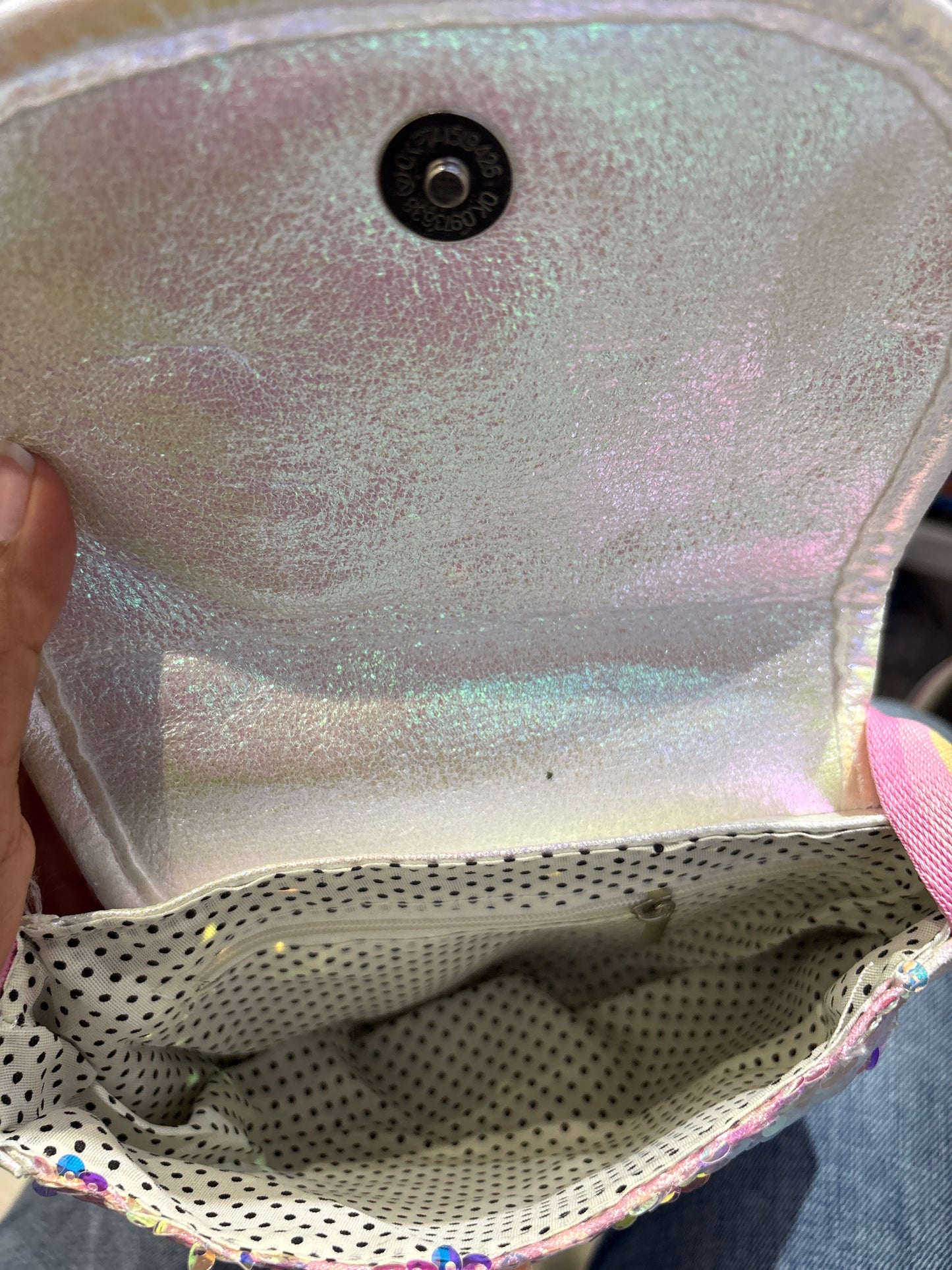 Unicorn Braid Sling Bag EC