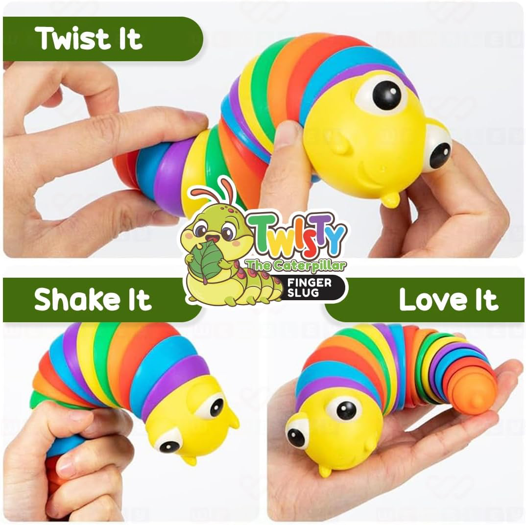 Rainbow Caterpillar shake And jingle Sound