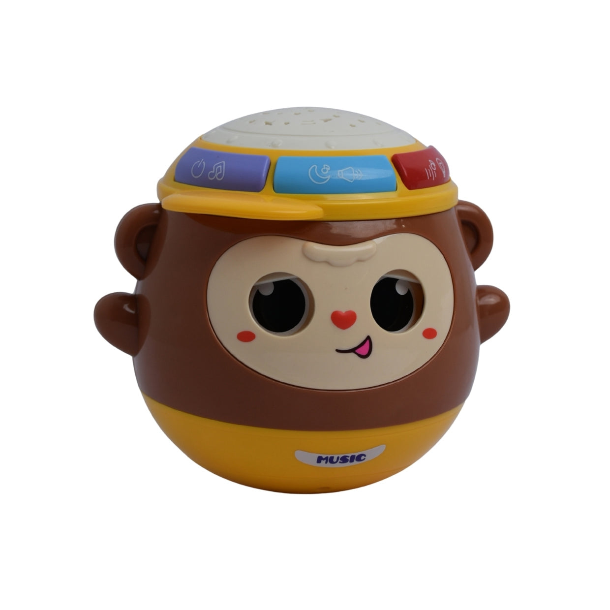 Nubo Jungle Beats Musical Monkey Tumbler Toy