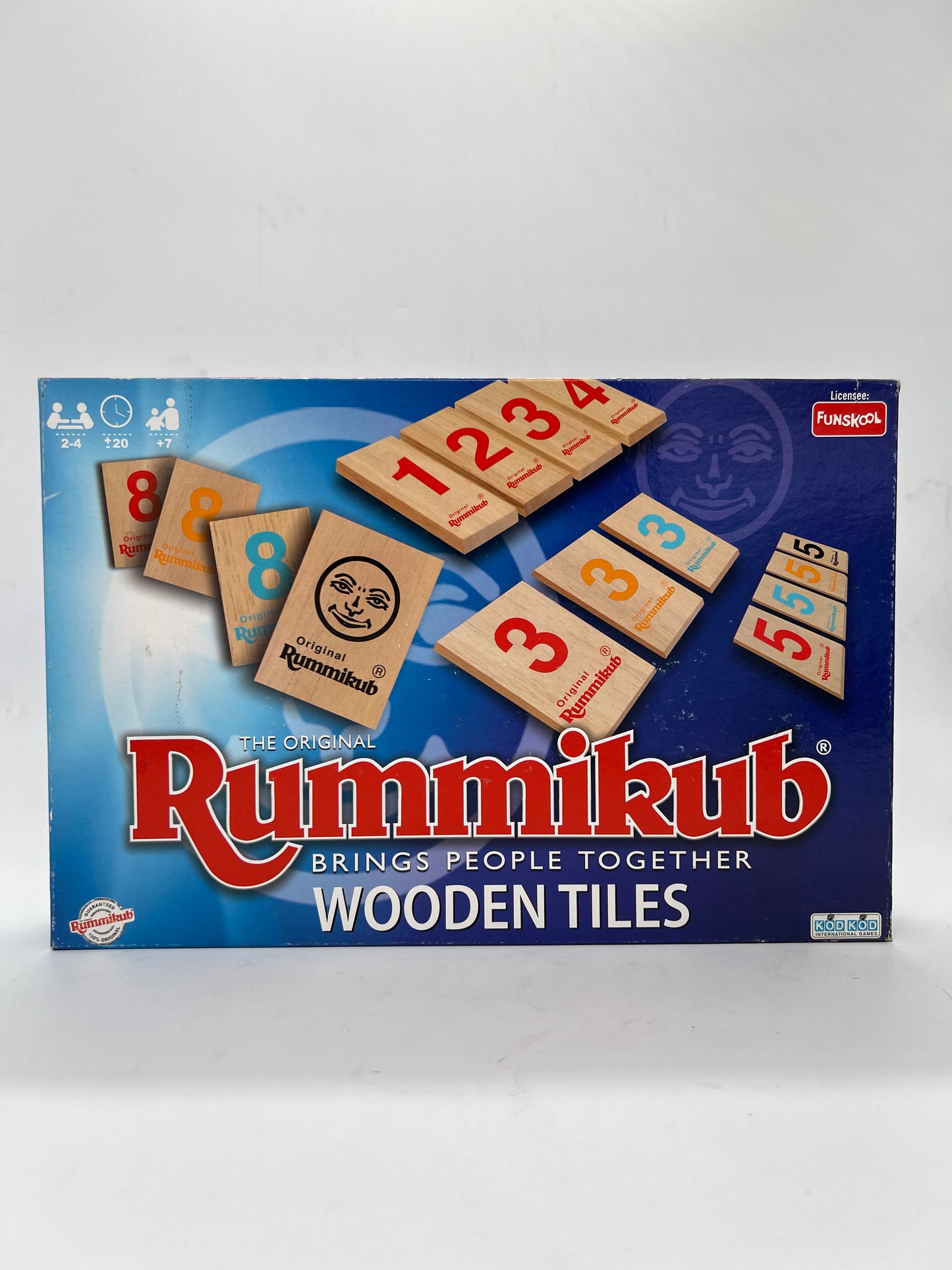 Funskool Original Rummikub Wooden Tiles Game Ages 7+