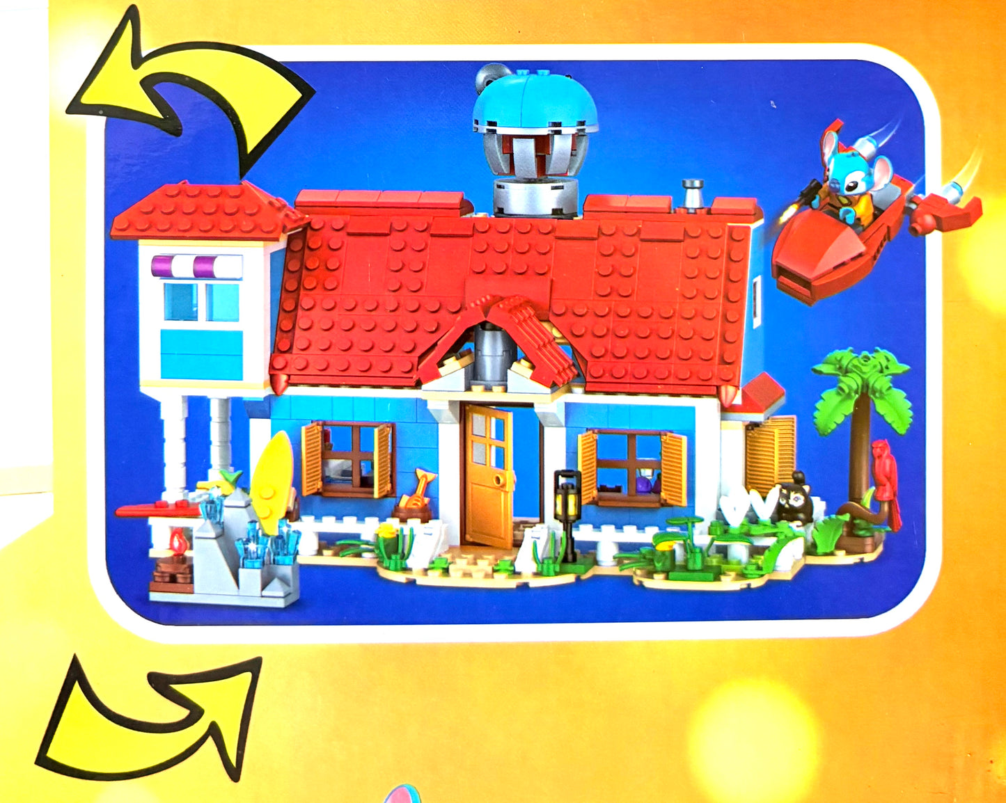 Stitch Big Villa Building Blocks Set – 748 Pcs