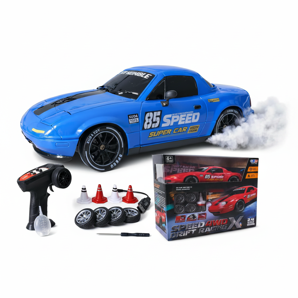 Speed 4WD Drift Racing X Remote Control Car,2.4GHz Remote Control-85