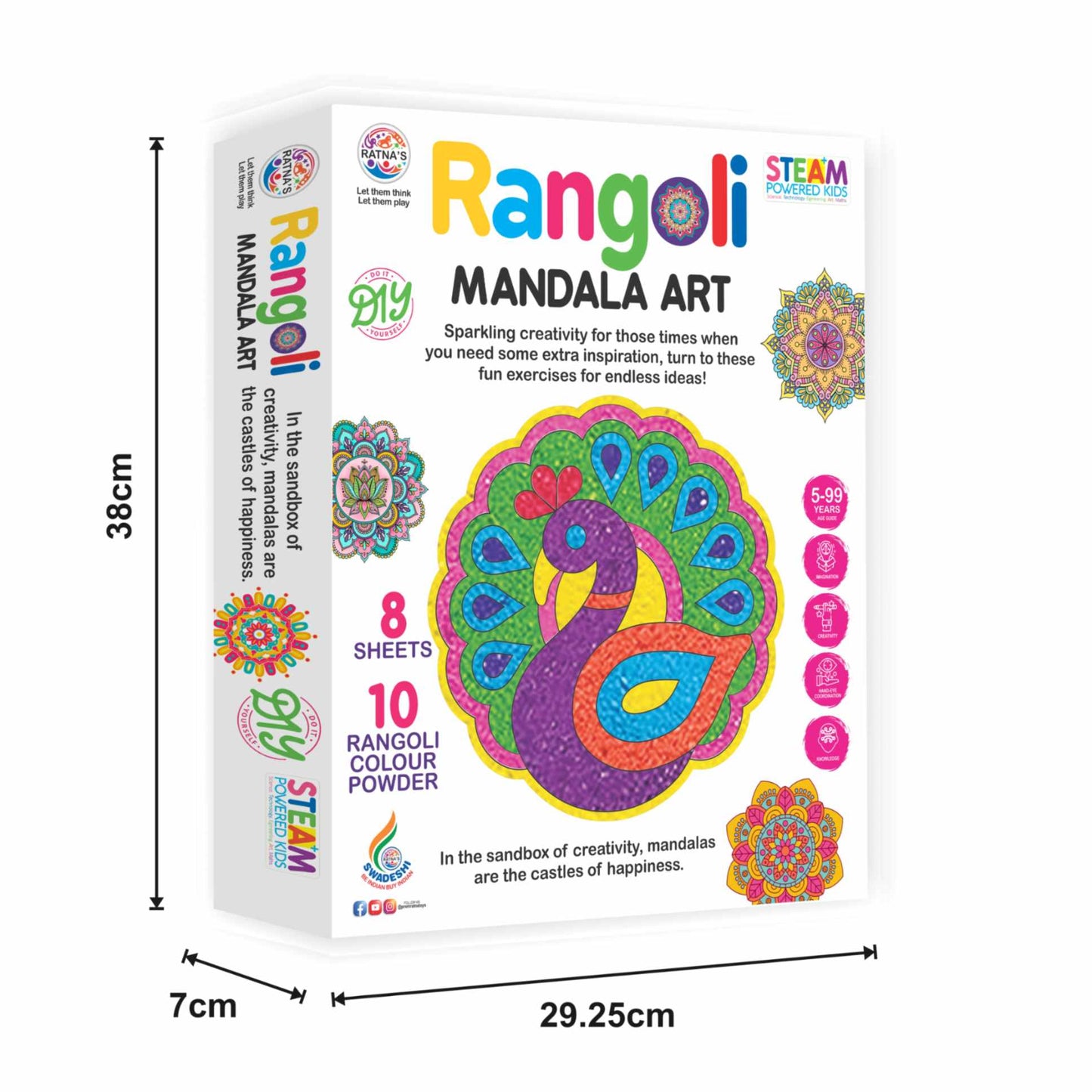 Ratna's Rangoli Mandala Art Kit