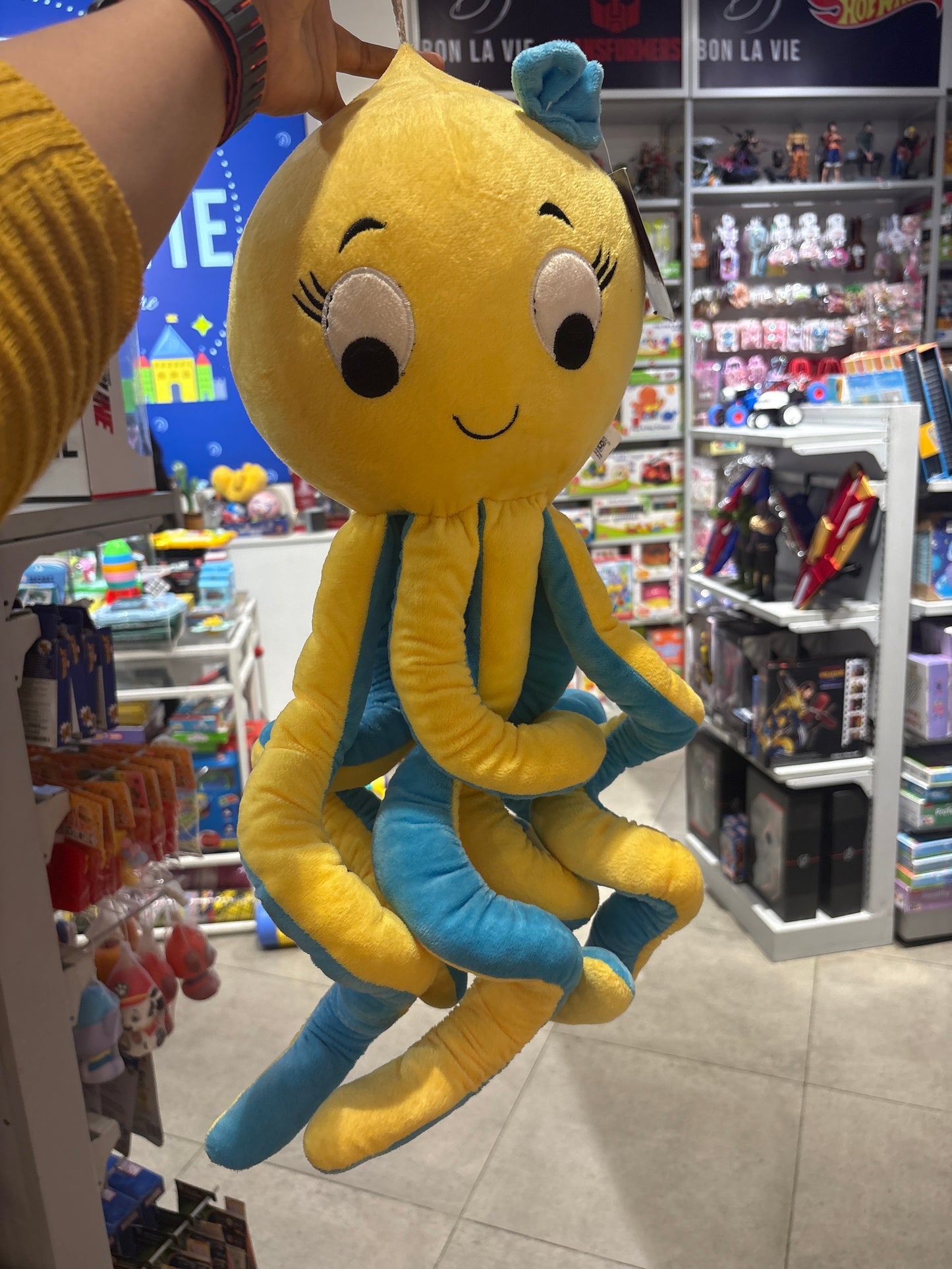 Octy Octopus Large Plush Stuffed Toy 65cm