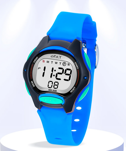 Spiky Spkeva2 Round Digital Kids Sports Watch